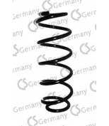 CS Germany - 14950701 - Пружина подвески передняя audi a4 1,6+quattro 4cyl.,94 - 00 (box powersprinx)